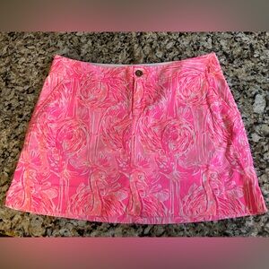 Lilly Pulitzer Flamingo Skort - Size 12